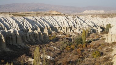 Kapadokya 'daki aşk vadisinin manzarası, Orta Anadolu, Türkiye.