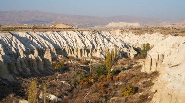 Kapadokya 'daki aşk vadisinin manzarası, Orta Anadolu, Türkiye.