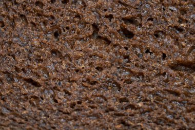 Ekmek dilimi, doku, makro, yakın plan..