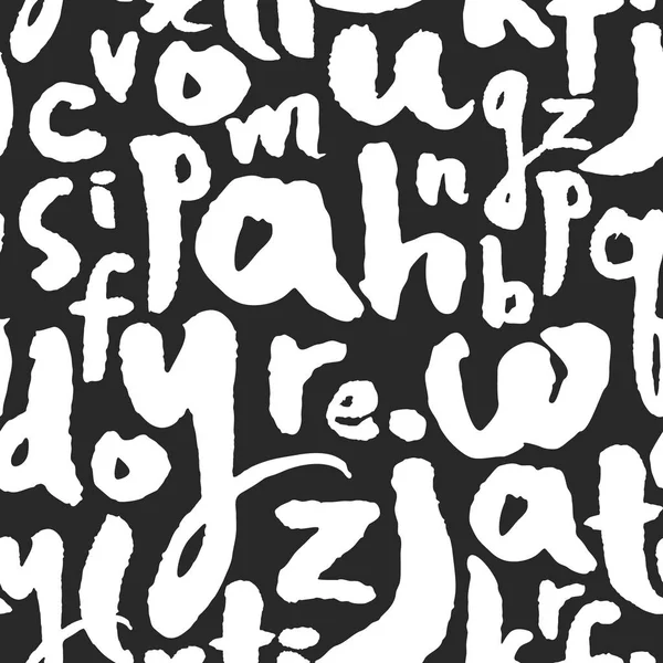 Vektör desen hat harflerle A'dan Z'ye