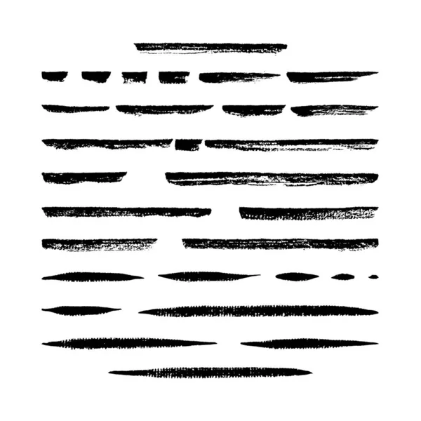 Векторный набор из тридцати сухих маркеров — стоковый вектор