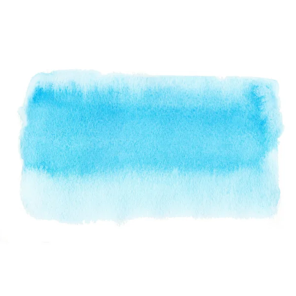 Фиолетовый синий акварель ручной работы текстура бумаги изолированы круглое пятно на белом фоне. Элемент дизайна капель воды для баннера, печати — стоковое фото