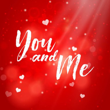 Sevgililer günü tebrik kartı. Benim ol.