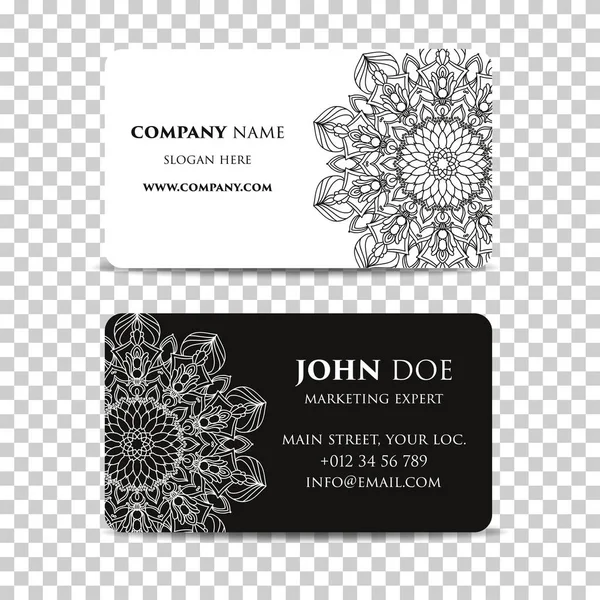 Klasik dekoratif elementler. İş kartları. Süslü çiçekleri. Oriental desen, vektör çizimi. İslam, Arap Hindu Türkçe motifleri