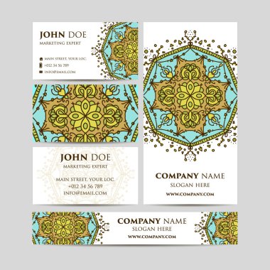 Büyük şablonları ayarlamak. Ticari Kartlar, davetiyeler ve afişler. Oryantal tasarım düzeni. Vintage dekoratif öğeler. Islam, Arapça, Indian, Fas, İspanya, Türk, pakistan, motifler.