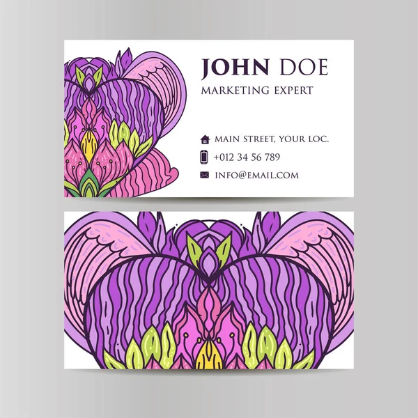 Klasik dekoratif elementler. İş kartları. Süslü çiçekleri. Oriental desen, vektör çizimi. İslam, Arap Hindu Türkçe motifleri