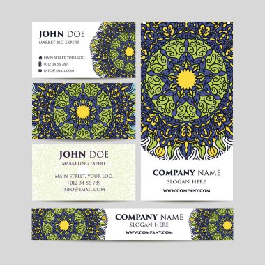 Büyük şablonları ayarlamak. Ticari Kartlar, davetiyeler ve afişler. Mandala desen ve süsler. Asya, Arapça, Indian, Osmanlı motifleri.