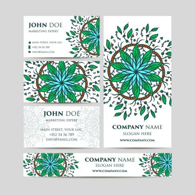 Büyük şablonları ayarlamak. Ticari Kartlar, davetiyeler ve afişler. Mandala desen ve süsler. Asya, Arapça, Indian, Osmanlı motifleri.