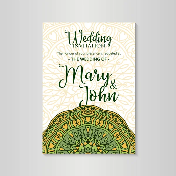 Düğün davetiyesi için klasik şablon tasarımı düzeni. Düğün davetiyesi, teşekkür kartı, tarih kartlarını sakla.