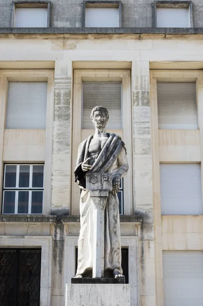 Statue à l'Université de Coimbra — Photo