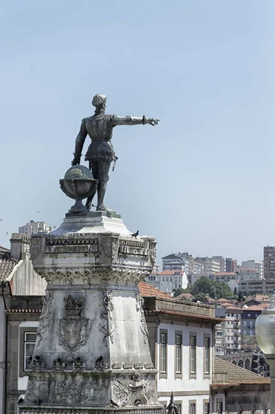Oporto historical city centre, Portugal — Stock Photo, Image