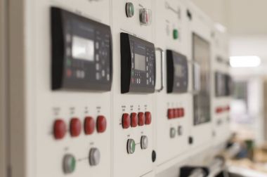 Elektrik santral bulanık resim
