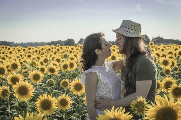 Romantik genç Çift