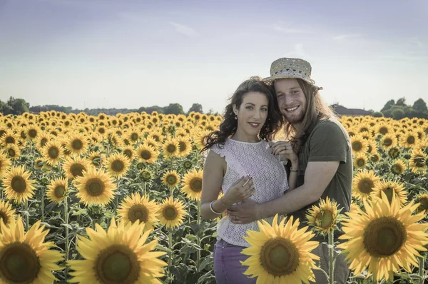 Romantik genç Çift