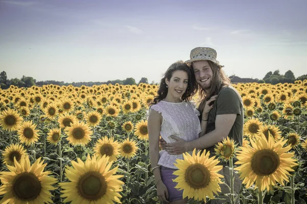 Romantik genç Çift