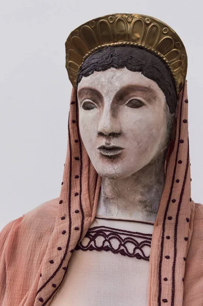 Estilo mulher etrusca — Fotografia de Stock