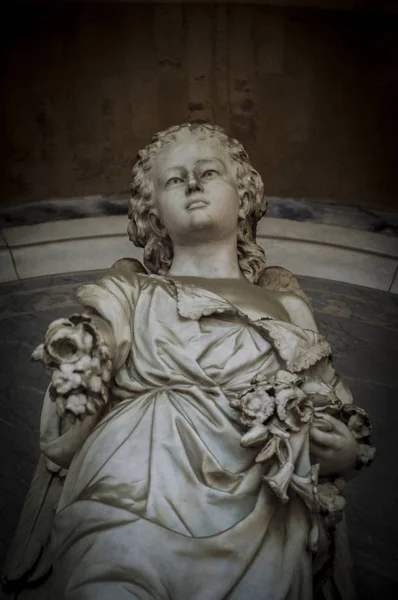 Форли Италия Февраля 2018 Года 100 Лет Статуи Итальянское Монументальное — стоковое фото