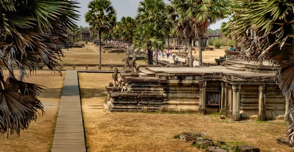 Antik Angkor Wat içinde Siem Reap, Kamboçya. — Stok fotoğraf