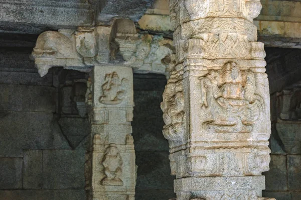 Detalle de ruinas antiguas en Hampi, India — Foto de Stock