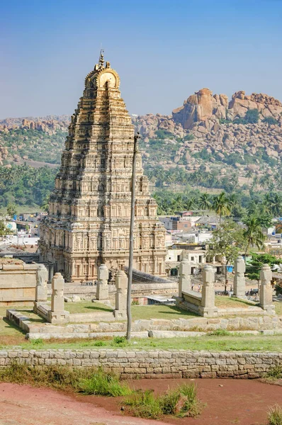 Templo de Virupaksha em Hampi, Índia — Fotografia de Stock