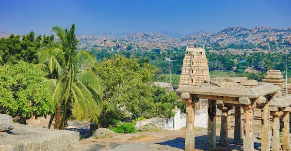 Virupaksha ναός στην Hampi, Ινδία — Φωτογραφία Αρχείου