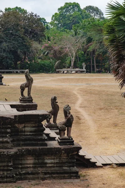 Ősi Angkor Wat-Siem Reap, Kambodzsa. — Stock Fotó