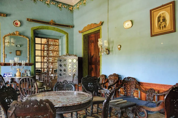 Menezes Braganza Pereira House in Goa, India Stock Image