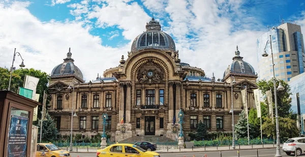 Historyczne centrum ulicy Lipscani w Bukareszcie — Zdjęcie stockowe