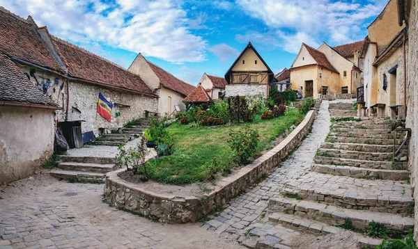 라스 노브 요새, 루마니아의 내부 countryard — 스톡 사진