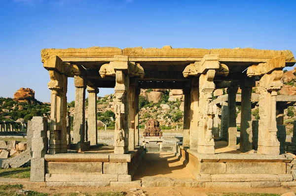 Ναός του Κρίσνα στην Hampi, επαρχεία Karnataka της Ινδίας. — Φωτογραφία Αρχείου