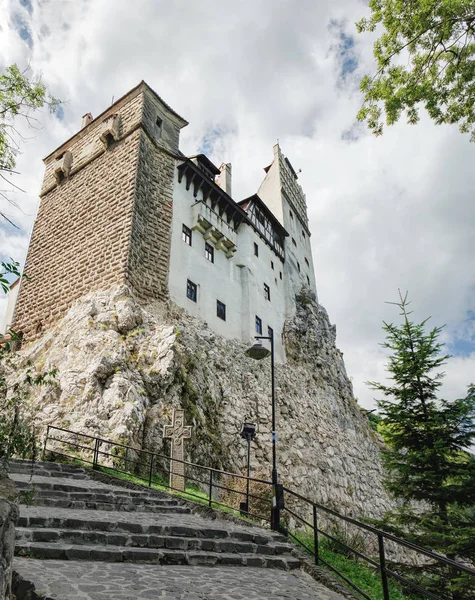 Korpa vagy Drakula kastély-Erdély, Románia — Stock Fotó