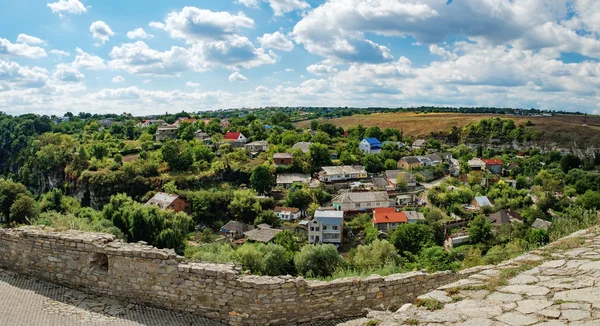 Landschap van de Kamianets-Mohelerpodolsc, Oekraïne — Stockfoto