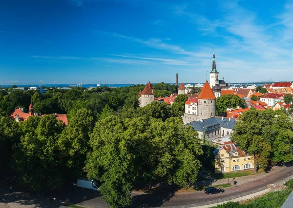 Casco antiguo de Tallin, Estonia — Foto de Stock