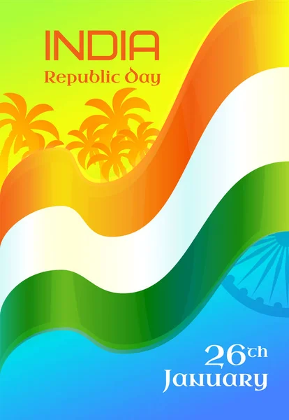 De dag van de Republiek in India — Stockfoto