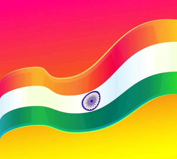 De dag van de Republiek in India — Stockvector