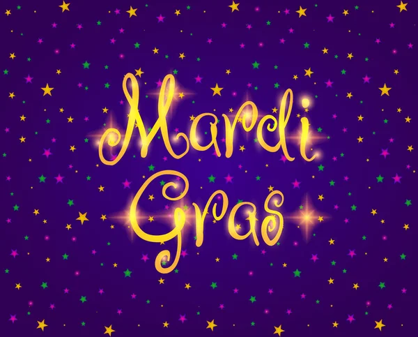 Mardi Gras sau Fat Tusday — Vector de stoc