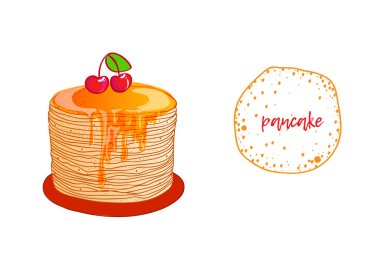 Gözleme Rus tatil Maslenitsa bir sembolüdür, 