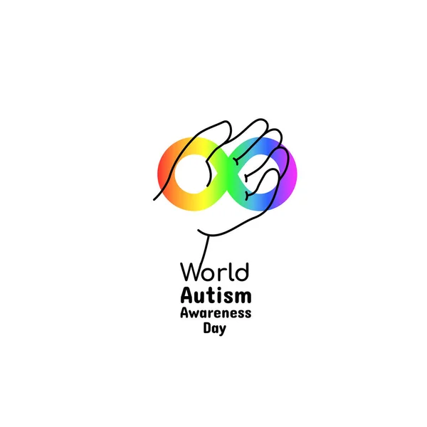 World Autism Awareness Day, 2 April 2017 — Stockvector