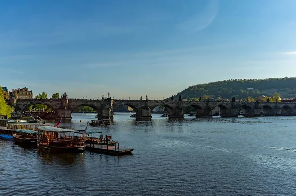 Pont historique Charles à Prague en République tchèque — Photo