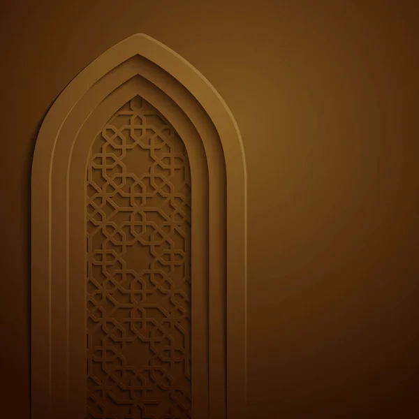 Ісламська фон дизайн — стоковий вектор