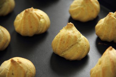 Taze eklerleri tepsi