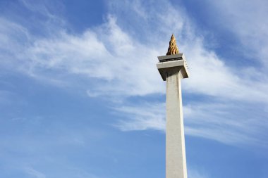 Monas or National Monument, symbol of Jakarta  clipart