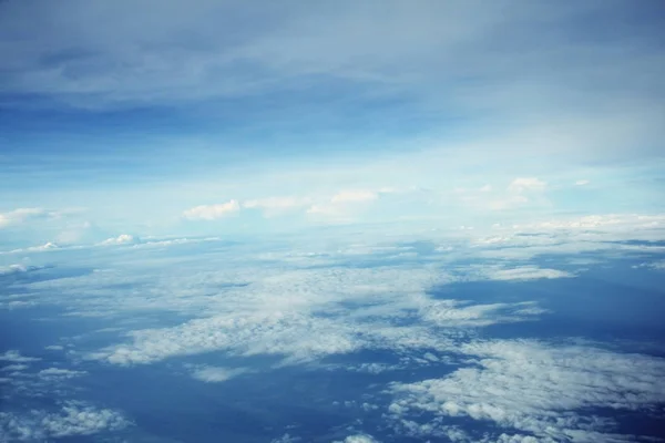 Horizonte cielo azul — Foto de Stock