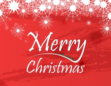 Kartpostal veya Noel ve yeni yıl için davet