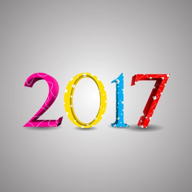 Kartpostal veya Noel ve yeni yıl için davet