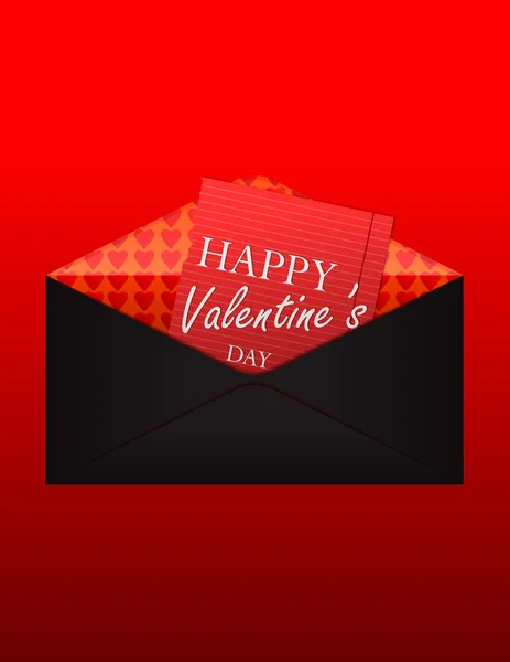 Valentine's Day invitation — Stock Vector
