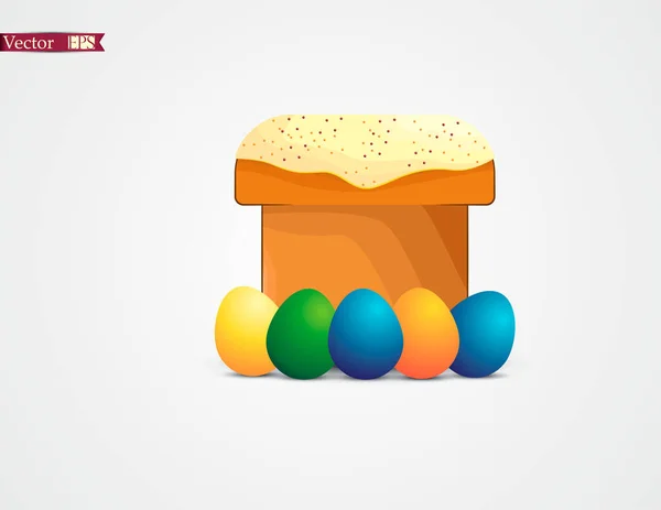 Vetor de ovos de Páscoa . —  Vetores de Stock