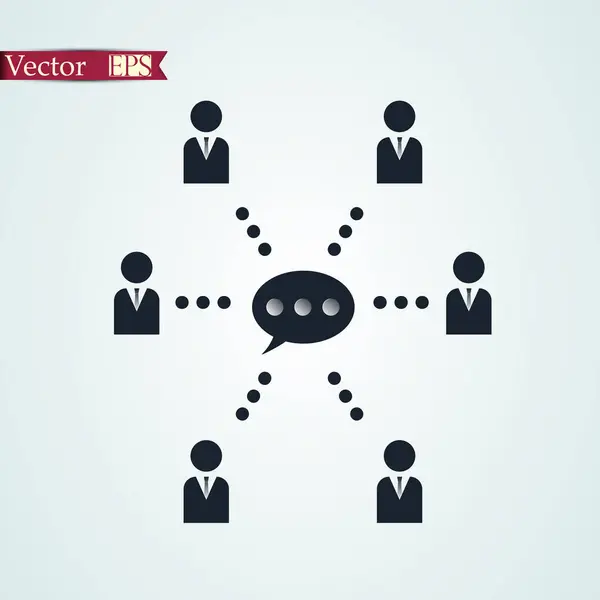 Az üzletember vektor ikon — Stock Vector