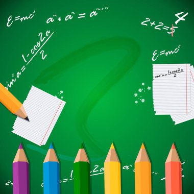 Okul yönetimi. Okula dönüş. Geniş kopya alanı metin için