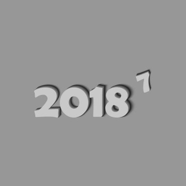 2018 Mutlu Yıllar ya da Noel arkaplanı yaratıcı tebrik kartı tasarımı, el ilanları, davetiyeler, posterler, broşürler, afişler, takvimler için kullanılabilir.